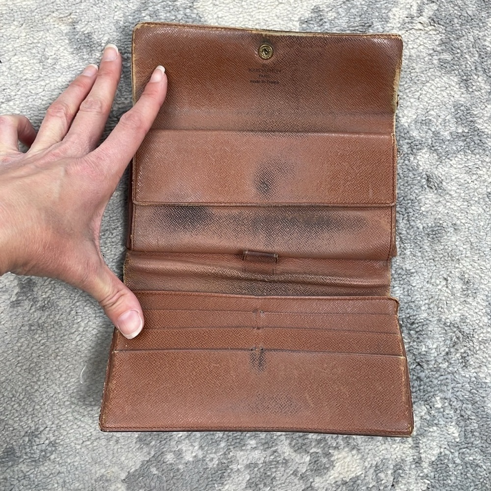 Louis Vuitton Monogram Long Snap Wallet Classic Iconic Luxury - Picture 7 of 16